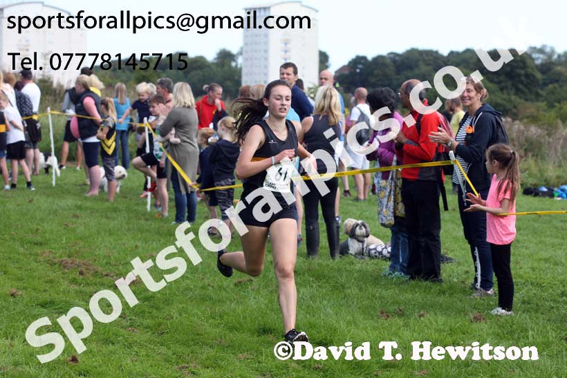Boys and girls under-15s, Sunderland Harriers Cross Country, Farrington, Sunderland. Photo: David T. Hewitson/Sports for All Pics